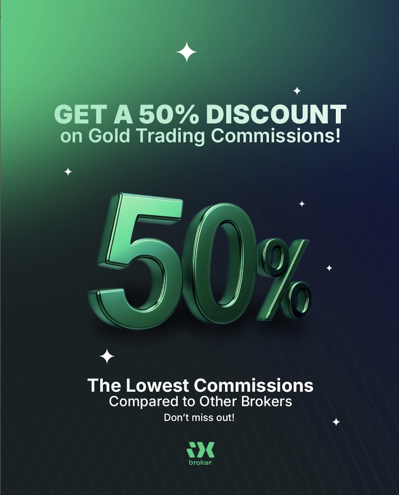 iX Broker Launches Golden Deal Campaign with 50% Commission Discount on Gold Trades